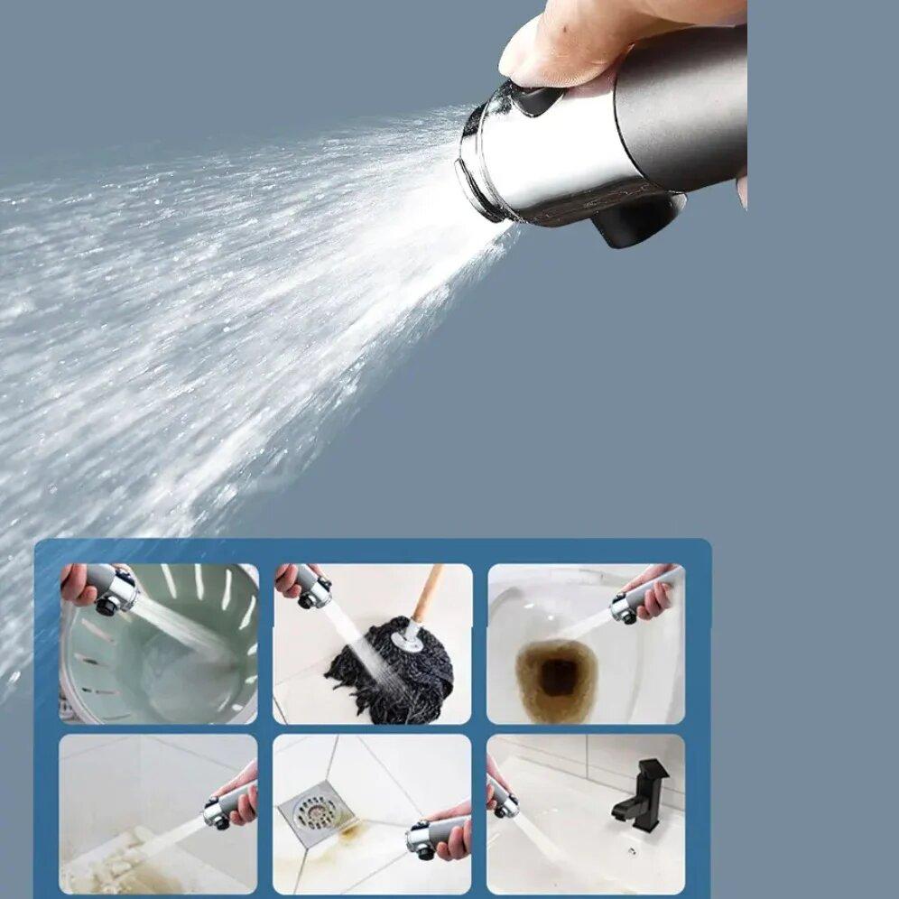 High Pressure Brush Shower Head